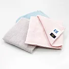 【日本丸真】日本製Etak抗菌純棉快乾小方巾 (粉)