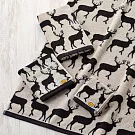 【日本丸真】Anorak英倫設計款洗臉巾 (麋鹿)