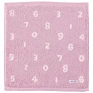 【日本丸真】SOU SOU經典數字SEK抗菌防臭洗臉巾 (柔粉) (柔粉)