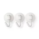 【MUJI 無印良品】鋁製掛鉤/吸盤式/小/3入