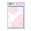 PINE BOOK natural tones 自然色調便利貼 L 粉色的