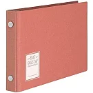 Maruman ONES DAY 牛皮紙5孔迷你活頁夾/ 粉