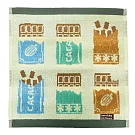 【日本丸真】PorukkaPattern葡萄牙製北歐插畫創意洗臉巾 (巧克力)