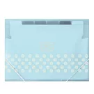 KOKUYO Pastel Cookie NOViTA-R薄型風琴夾7層A4- 藍