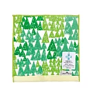 【日本丸真】Polku 芬蘭設計創意口袋小方巾 森林 森林