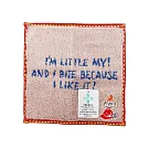 【日本丸真】Moomin 嚕嚕米漫畫風口袋小方巾 淘氣小不點 淘氣小不點