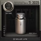 Keith 鎧斯鈦單層寬口鈦水壺 900ml / Ti3035.寬口鈦杯 無螺紋鈦壺 旅遊隨身瓶 廣口隨行杯 附防撞攜行袋