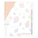 KOKUYO 礦石限定Campus 2孔活頁夾(限定) A4-粉