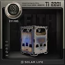 Keith 鎧斯鈦極輕量柴火爐  / Ti2201.純鈦柴火爐 鈦合金焚火台 卡片式柴爐 戶外露營火爐 折疊烤肉爐