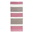 【日本丸真】日本製ima Linea 立體條紋吸水毛巾  粉