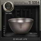 Keith 鎧斯鈦雙層鈦碗 550ml / Ti5354.雙層隔熱鈦碗 鈦金屬餐碗 飯菜湯麵碗 防燙防摔兒童碗 戶外露營登山野炊