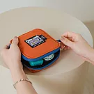 【瀏海樹】旅行小物收納包 - 橘紅