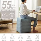 ELECOM ECLEAR方形肌力訓練平衡球-  淺藍