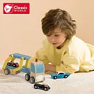 【德國 classic world 客來喜經典木玩】快樂小車搬運工《50616》