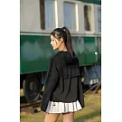 翡冷翠文創藝術防曬涼感外套-套頭款｜ L 黑(M-XL)