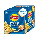 【Lay’s 樂事】鮮切脆薯(18gX4包) 頂級嫩煎干貝