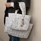 【韓國Dailylike】輕量雲朵 手提托特包 ‧ Forest(S)