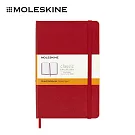 MOLESKINE 經典硬殼筆記本 -   M型/ 橫線/ 紅
