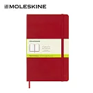 MOLESKINE 經典硬殼筆記本 -  L型/ 空白/ 紅