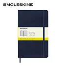 MOLESKINE 經典硬殼筆記本 -  L型/ 方格/  藍