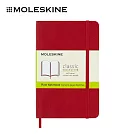 MOLESKINE 經典軟皮筆記本 -  口袋型/ 空白/ 紅