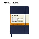 MOLESKINE 經典軟皮筆記本 -  口袋型/ 橫線/ 藍
