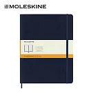 MOLESKINE 經典軟皮筆記本 -  XL型/ 橫條/ 藍