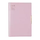 【日本Mark’s】2026 橫式週記事手帳B6變型 ‧ 金屬邊角/粉紅色