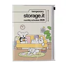 【日本Mark’s】2026 月記事收納手帳A5 ‧ Brunch Brother/悠閒