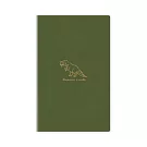 【日本RYU-RYU】2026 月記事手帳B6 Slim｜中島良二動物遊行 ‧ 暴龍