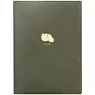 【日本LABCLIP】2026 橫式週記事手帳B6 ‧ Minuet貓貓/綠色