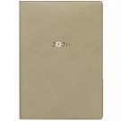 【日本LABCLIP】2026 方格週記事手帳B6 ‧ 花瓣年號/米色