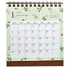 【日本LABCLIP】2026 桌曆 ‧ 花卉