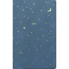 【日本EL COMMUN】2026 月記事手帳 長型 ‧ 午夜/煙燻藍