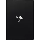 【日本EL COMMUN】2026 彩色月記事手帳B6 ‧ 幽靈之家/黑色