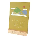 【日本EL COMMUN】2026 木質底座直立式桌曆 ‧ Tomoko Murata/Life