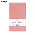 Indigo 2026 Offcial Slim Monthly Diary 月日記 pink mousse