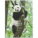 【日本Greeting Life】2026 熊貓香香 月記事手帳A6 ‧ 爬樹