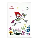 【日本A.P.J】2026 MICAO 刺繡週記事手帳A6變型