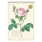 【日本A.P.J】2026 Pierre-joseph Redouté 玫瑰月曆