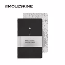 MOLESKINE NASA靈感限量 - L型輕便空白筆記本 (一套兩本)