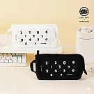 KOKUYO SOUSOU×Campus經典便攜手提式筆袋- 白