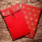 【GFSD】奧地利水鑽開運紅包袋【六六富貴錦】