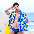 【MORINO摩力諾】超細纖維繽紛靚彩海灘巾/萬用巾/浴巾 幾何方塊