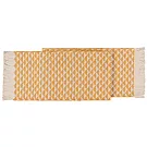 《NOW》長型桌飾襯布 | 餐桌布 桌墊 桌巾 - 黃格紋