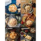 【大眼蝦】超值盒裝6入 - 海洋原味+海鹽烤苔+法式酸奶洋蔥+泰式酸辣+四川椒麻+港式避風塘)