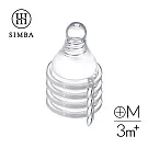 【小獅王辛巴】超柔防脹氣標準十字奶嘴4入(S/M/L/XL) M