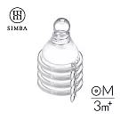 【小獅王辛巴】超柔防脹氣標準圓孔奶嘴4入(S/M/L/SS) M