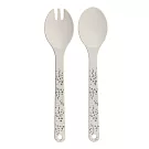 《Natural Elements》沙拉叉匙2件(草本) | 環保餐具 野餐分食 湯匙叉子