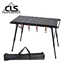 韓國CLS IGT單元鋁合金戰術桌 贈掛勾 含收納袋/蛋捲桌/露營桌/露營(兩色任選)  黑色